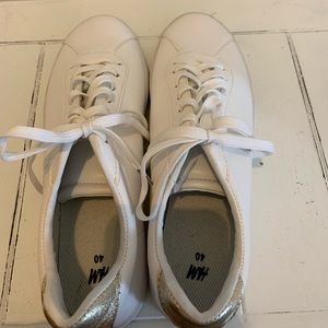 H&M white sneakers